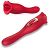 MyPlayToys Stimulateur Anulingus avec Gode Lips Tongue 10 x 3.4cm
